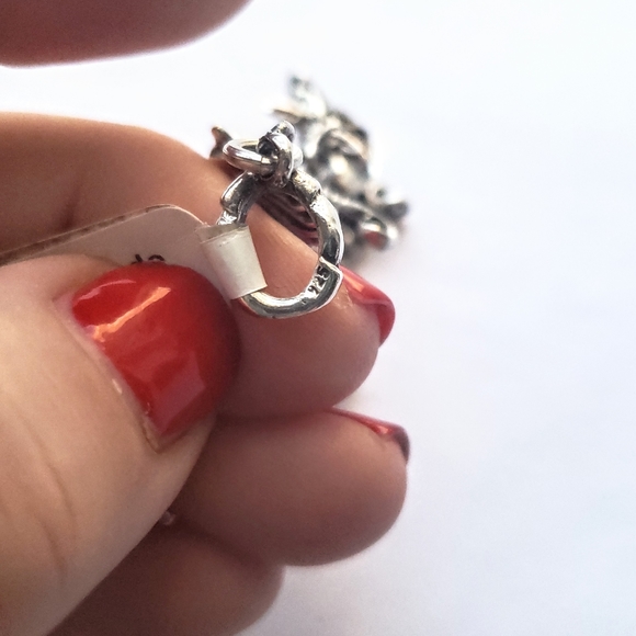 925 Authentic Silver Sealife Bracelet 7.5" NWT - Picture 6 of 7